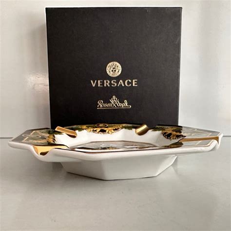 versace aschenbecher porzellan|Versace Collection .